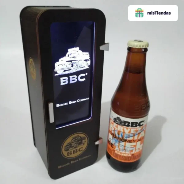 caja de madera bbc cerveza regalo