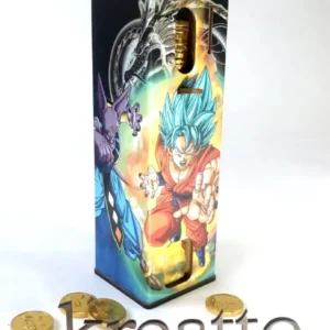 dragon ball z alcancia monedas dde chocolate